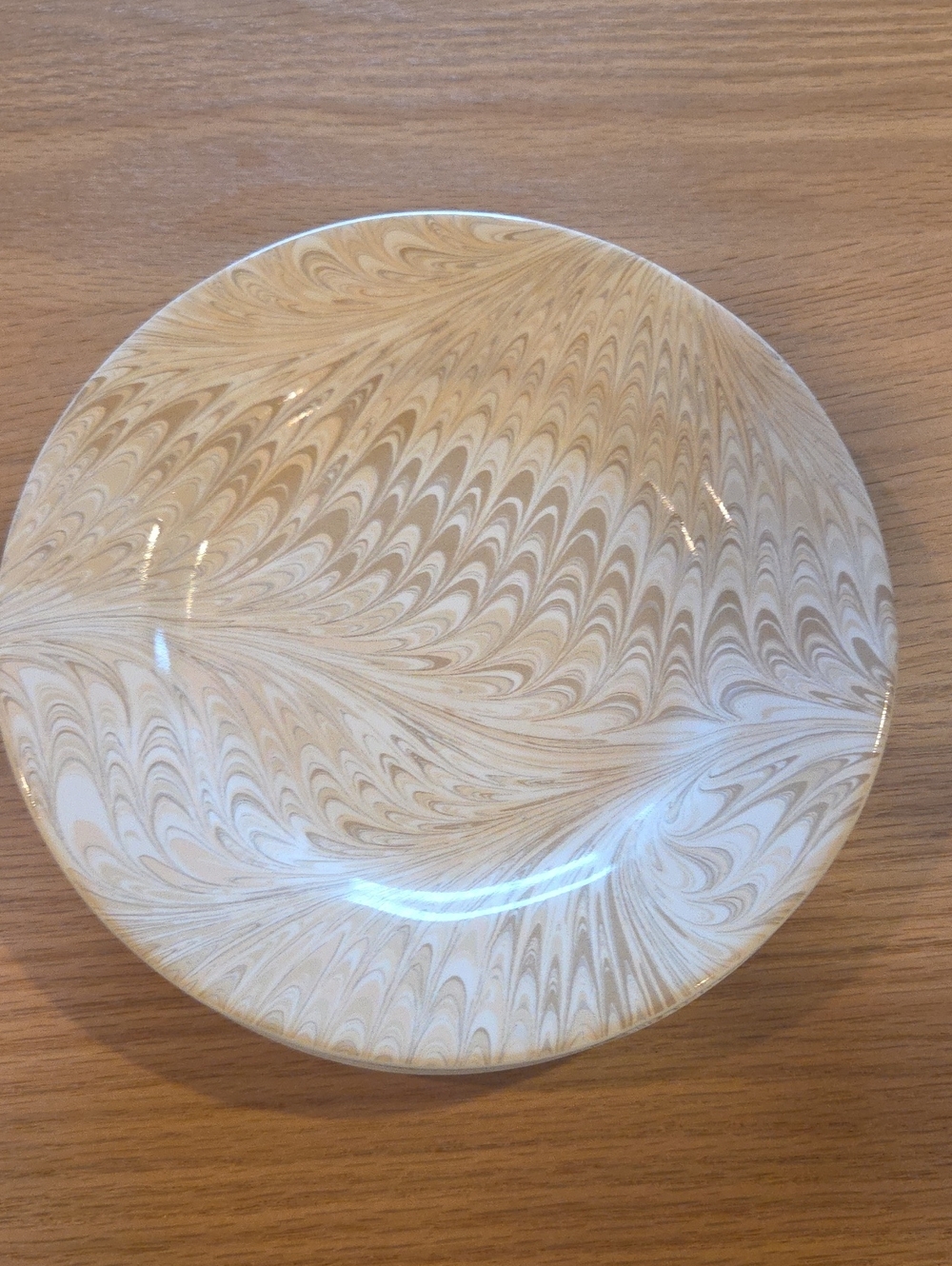 Juliska Marbleized Firenze Cocktail Plates Set Of 4